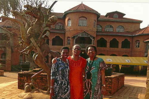 African Americans, Bamoum Palace, Cameroon