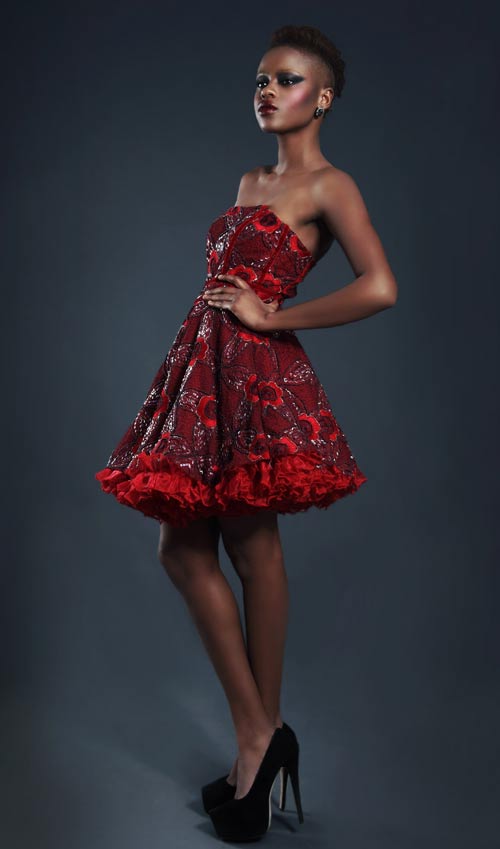 Congolese model, Lisette Mibo