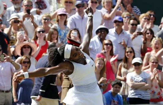 Serena wins Wimbledon